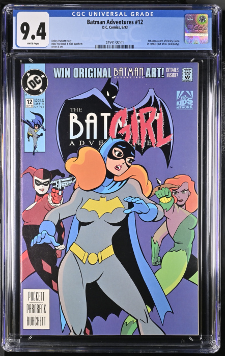 Batman Adventures #12 CGC 9.4 (1st Appearance of Harley Quinn)