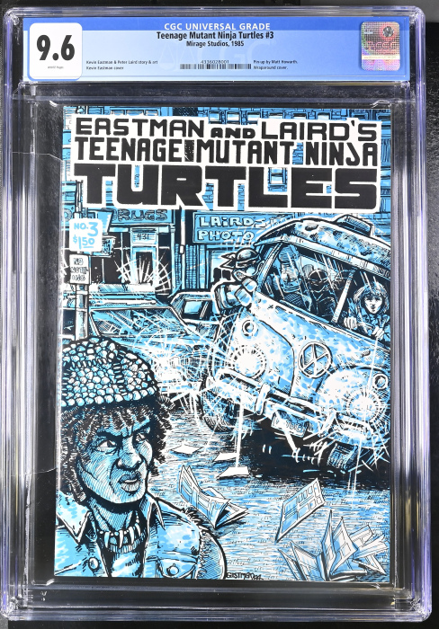 Teenage Mutant Ninja Turtles #3 (1985) - TMNT - CGC 9.6! - White Pages!