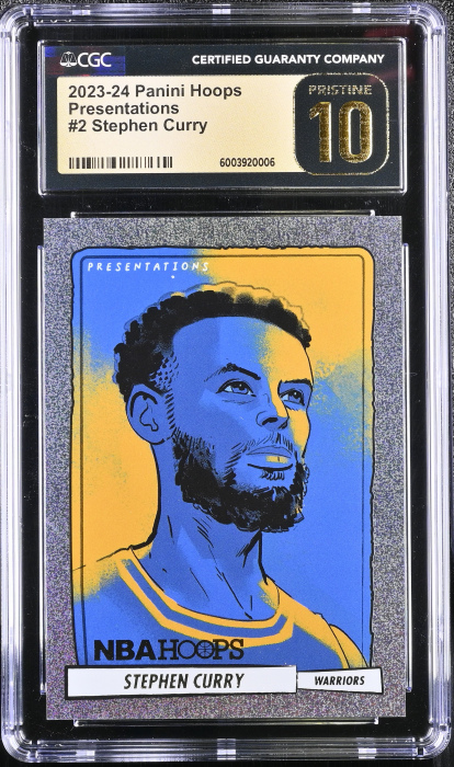 Steph Curry Presentations CGC PRISTINE 10